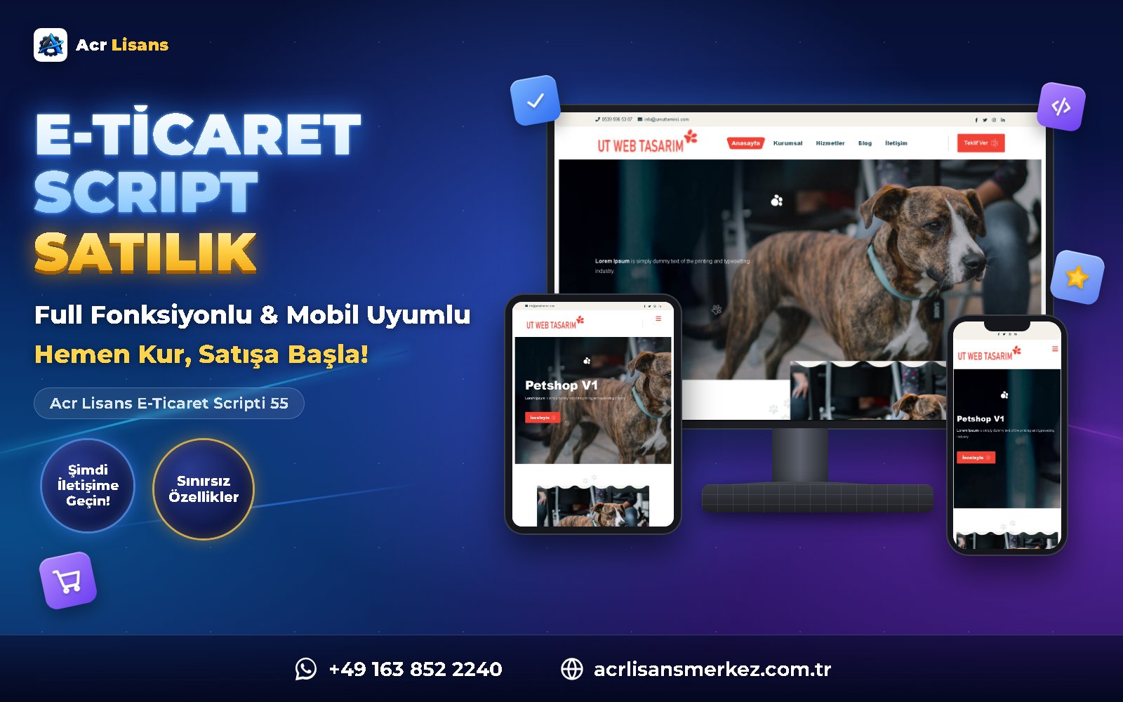 Acr Lisans E-Ticaret Scripti 55