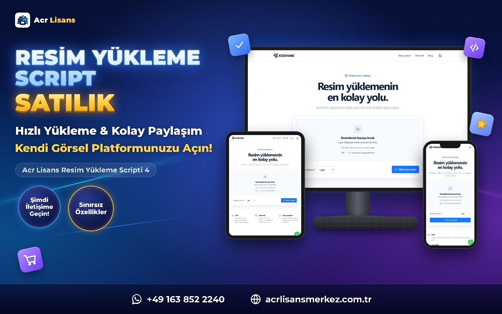 Acr Lisans Resim Yükleme Scripti 4