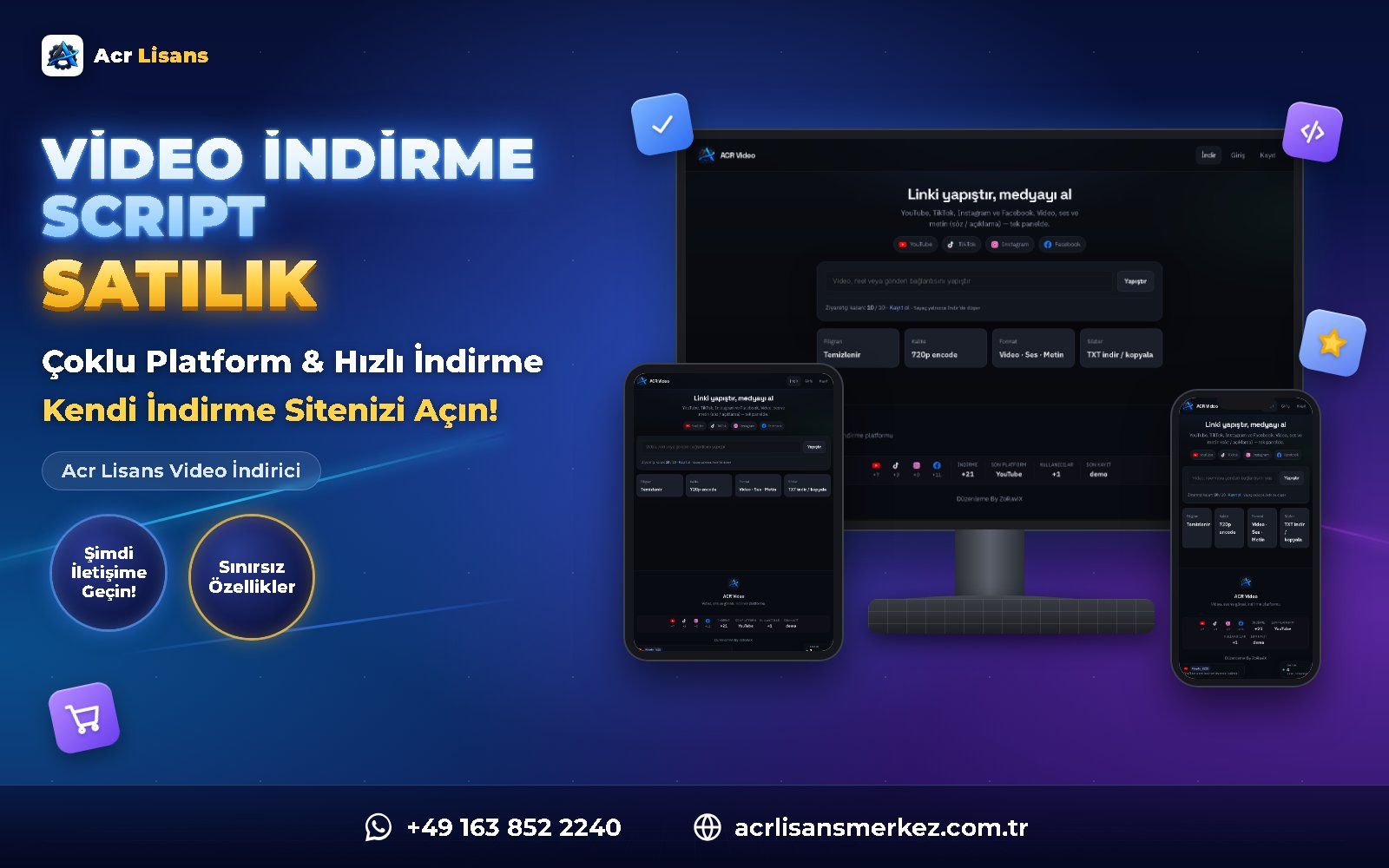 Acr Lisans Video İndirici