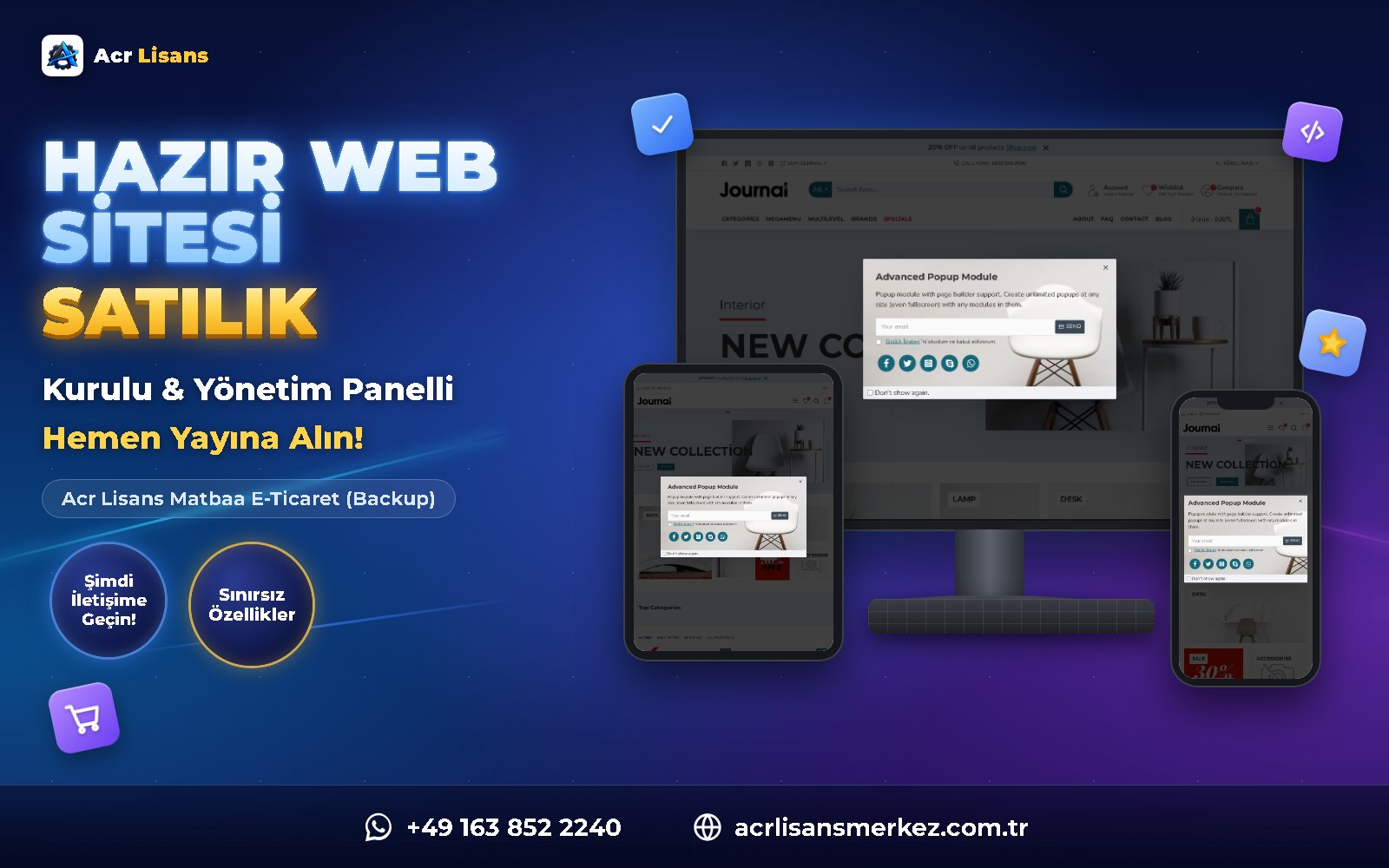 Acr Lisans Matbaa E-Ticaret (Backup)