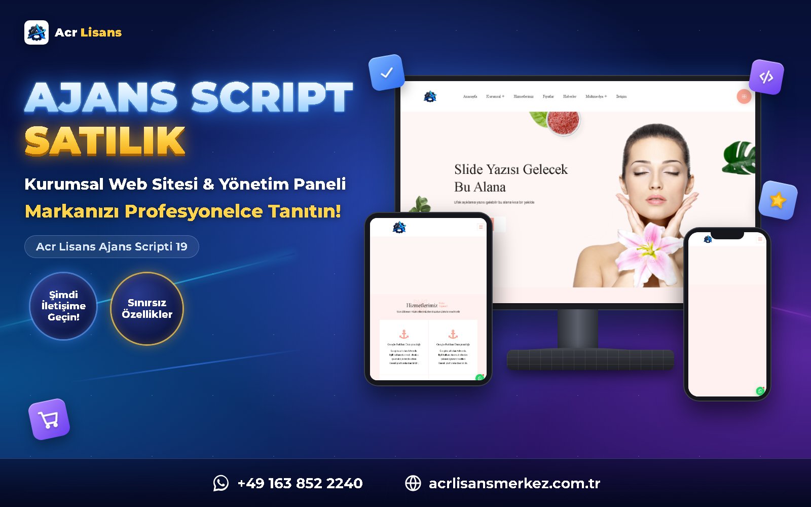 Acr Lisans Ajans Scripti 19 ana ekran görüntüsü