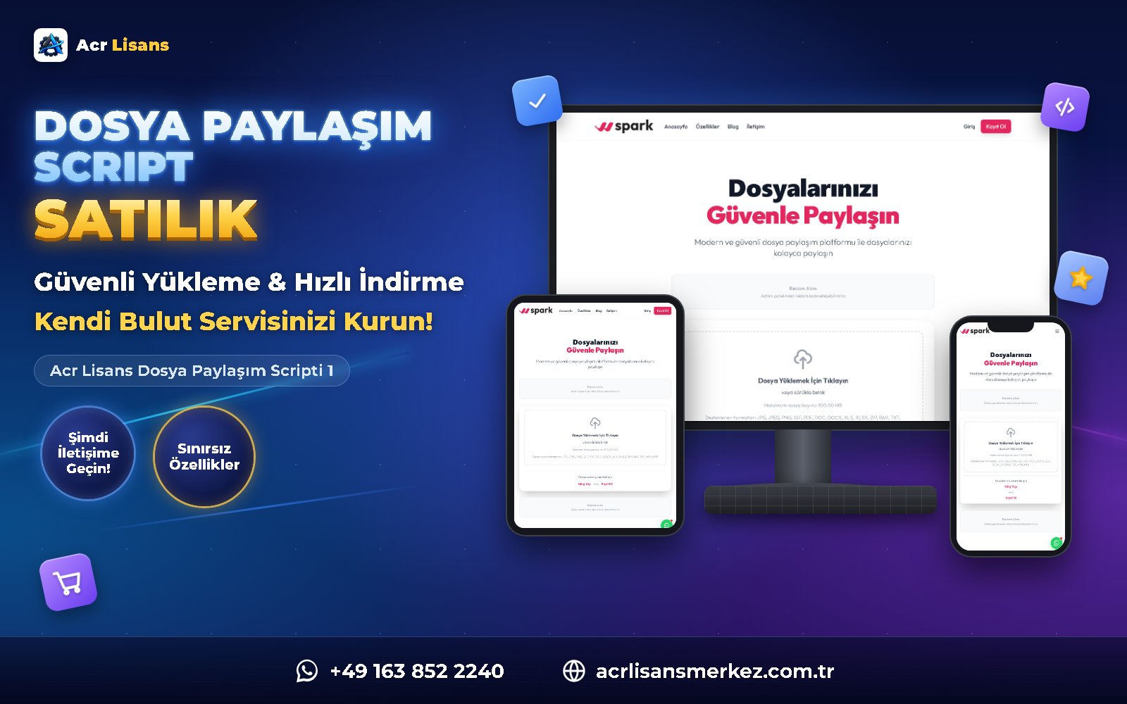 Acr Lisans Dosya Paylaşım Scripti 1
